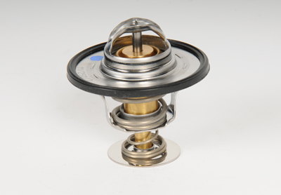 12632948 - Cooling System: Thermostat for Cadillac: Escalade | Chevrolet: Astro, Blazer, C1500, C2500, C3500, C3500HD, Express 1500, Express 2500, Express 3500, K1500 Pickup, K2500 Pickup, K3500 Pickup, P30, S10, Silverado 1500, Silverado 1500 Classic, Suburban C1500, Suburban C2500, Suburban K1500, Suburban K2500, Tahoe | GMC: C1500 Pickup, C2500 Pickup, C3500 Pickup, C3500HD, Jimmy, K1500 Pickup, K2500 Pickup, K3500 Pickup, P3500, Safari, Savana 1500, Savana 2500, Savana 3500, Sierra 1500, Sierra 1500 Classic, Sonoma, Suburban C1500, Suburban C2500, Suburban K1500, Suburban K2500, Yukon | Oldsmobile: Bravada Image