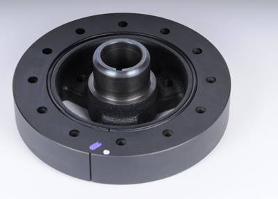 12551537 - Engine: Vibration Damper for Chevrolet: C1500, C2500, Camaro, Corvette, G10, G20, G30, K1500 Pickup, K2500 Pickup | GMC: C1500 Pickup, C2500 Pickup, G1500, G2500, K1500 Pickup, K2500 Pickup | Pontiac: Firebird Image