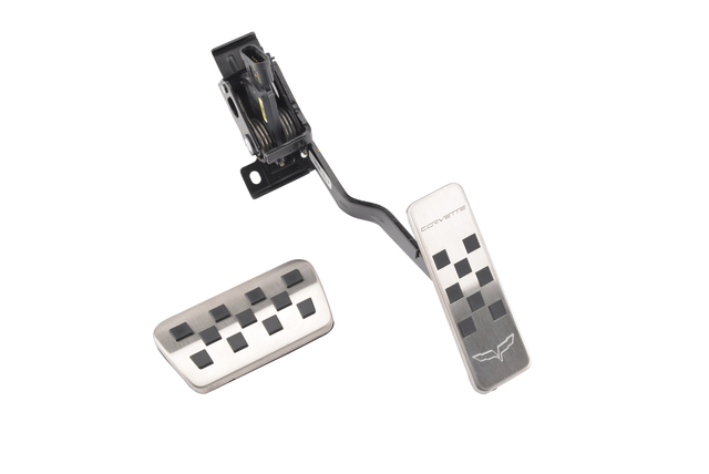19155304 - Interior: Pedal Covers, Automatic Transmission for Chevrolet: Corvette Image