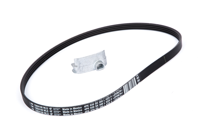 19210691 - Cooling System: AC Belt for Cadillac: Escalade, Escalade ESV, Escalade EXT | Chevrolet: Avalanche, Colorado, Express 1500, Express 2500, Express 3500, Express 4500, Silverado 1500, Silverado 2500 HD, Silverado 3500 HD, Suburban 1500, Suburban 2500, Suburban 3500 HD, Tahoe | GMC: Canyon, Savana 1500, Savana 2500, Savana 3500, Savana 4500, Sierra 1500, Sierra 2500 HD, Sierra 3500 HD, Yukon, Yukon XL 1500, Yukon XL 2500 | Hummer: H2, H3, H3T Image