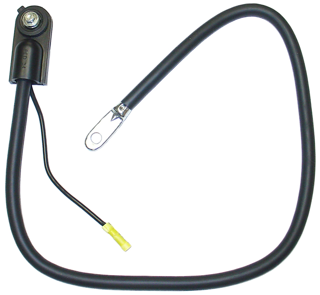 88860071 - Electrical: Positive Cable for Buick: Commercial Chassis, Electra, LeSabre, Regal, Roadmaster, Skylark, Somerset, Somerset Regal | Cadillac: DeVille, Fleetwood | Chevrolet: Blazer, C/K Pickup, C1500, C2500, C3500, Caprice, Commercial Chassis, El Camino, K1500 Pickup, K2500 Pickup, K3500 Pickup, K5 Blazer, Monte Carlo, P20, P30, R10, R20, R2500, R30, R3500, Suburban C10, Suburban C1500, Suburban C20, Suburban C2500, Suburban K10, Suburban K1500, Suburban K20, Suburban K2500, Suburban R10, Suburban R1500, Suburban R20, Suburban R2500, Suburban V10, Suburban V1500, Suburban V20, Suburban V2500, Tahoe, V10, V20, V30, V3500 | GMC: C1500 Pickup, C2500 Pickup, C3500 Pickup, Caballero, Jimmy, K1500 Pickup, K2500 Pickup, K3500 Pickup, P2500, P3500, R1500 Pickup, R2500 Pickup, R3500 Pickup, Suburban C1500, Suburban C2500, Suburban K1500, Suburban K2500, Suburban R1500, Suburban R2500, V1500, V1500 Suburban, V2500, V2500 Suburban, V3500, Yukon | Oldsmobile: 98, Calais, Custom Cruiser, Cutlass Calais, Cutlass Salon, Cutlass Supreme, Delta 88 | Pontiac: Bonneville, Grand Am, Grand Prix Image
