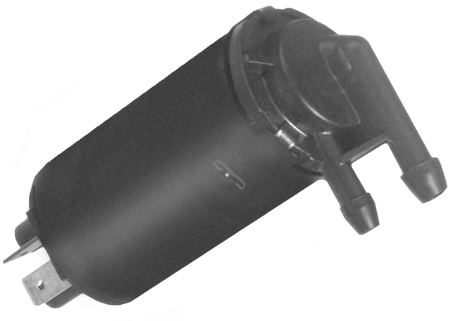 22049373 - Body: Washer Pump for Buick: Century, Regal, Riviera, Skylark, Somerset, Somerset Regal | Cadillac: Allante, Eldorado, Seville | Chevrolet: Beretta, Camaro, Celebrity, Corsica, El Camino, Monte Carlo | GMC: Caballero | Oldsmobile: Calais, Cutlass Calais, Cutlass Ciera, Cutlass Cruiser, Cutlass Salon, Cutlass Supreme, Toronado | Pontiac: 6000, Bonneville, Firebird, Grand Am, Grand Prix Image