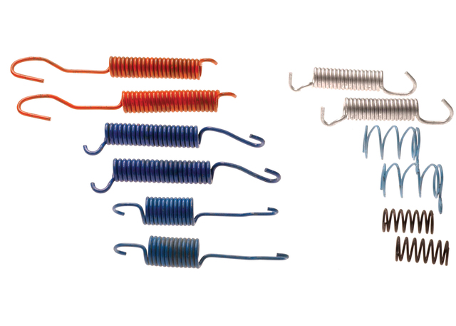 15634818 - Brakes: Drum Brake Adjusting Spring for Cadillac: Escalade | Chevrolet: C/K Pickup, C2500, C3500, C3500HD, Express 2500, Express 3500, G30, K2500 Pickup, K3500 Pickup, P20, P30, R20, R2500, R30, R3500, Suburban C10, Suburban C1500, Suburban C20, Suburban C2500, Suburban K10, Suburban K1500, Suburban K20, Suburban K2500, Suburban R10, Suburban R1500, Suburban R20, Suburban R2500, Suburban V10, Suburban V1500, Suburban V20, Suburban V2500, Tahoe, V20, V30, V3500 | GMC: C2500 Pickup, C3500 Pickup, C3500HD, G3500, K2500 Pickup, K3500 Pickup, P2500, P3500, R2500 Pickup, R3500 Pickup, Savana 2500, Savana 3500, Suburban C1500, Suburban C2500, Suburban K1500, Suburban K2500, Suburban R1500, Suburban R2500, V1500 Suburban, V2500, V2500 Suburban, V3500, Yukon Image