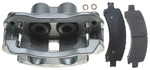 19306630 - : Rear Passenger Side Disc Brake Caliper Assembly with Semi-Metallic Pads (Loaded Fleet), Remanufactured for GM Image