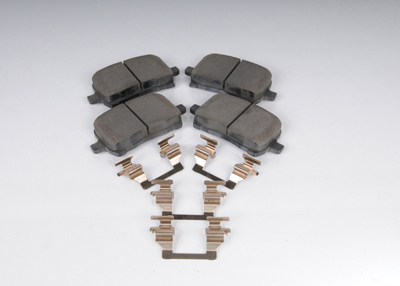 22731037 - Brakes: Brake Pads for Chevrolet: Cobalt, Malibu | Pontiac: G5, G6, Solstice | Saturn: Sky Image