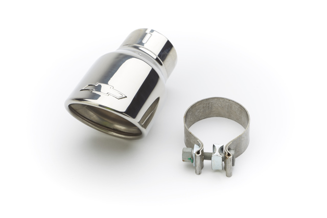 84439200 - : Exhaust Tip, Dual Wall Angle Cut, 5.3L for Chevrolet: Avalanche, Colorado, Suburban, Suburban 1500, Suburban 2500, Suburban 3500 HD, Tahoe Image