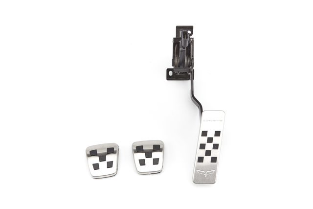 19155308 - Interior: Pedal Covers, Manual Transmission for Chevrolet: Corvette Image