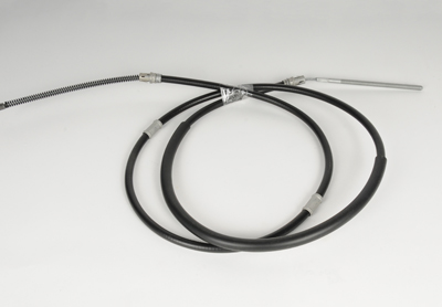 15023388 - Brakes: Rear Cable for Cadillac: Escalade | Chevrolet: Blazer, C1500, C2500, C3500, C3500HD, K1500 Pickup, K2500 Pickup, K3500 Pickup, Suburban C1500, Suburban C2500, Suburban K1500, Suburban K2500, Tahoe | GMC: C1500 Pickup, C2500 Pickup, C3500 Pickup, C3500HD, K1500 Pickup, K2500 Pickup, K3500 Pickup, Suburban C1500, Suburban C2500, Suburban K1500, Suburban K2500, Yukon Image