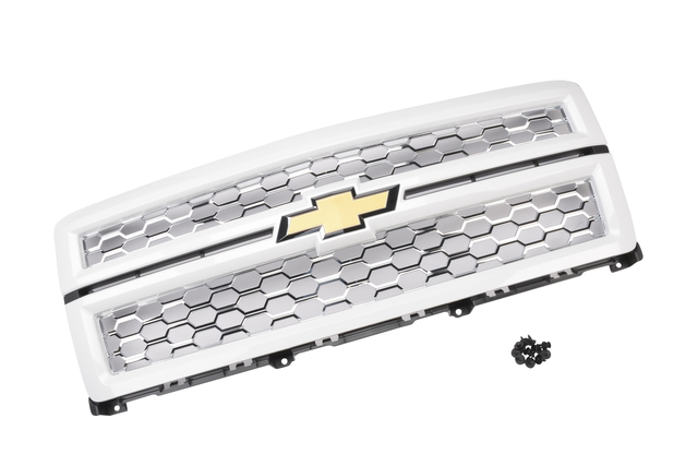 23194168 - Exterior: Grille w/ Chrome Mesh for GM Image