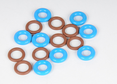 12587147 - Fuel System: Fuel Injector O-Ring Kit for Buick: Rainier | Cadillac: Escalade, Escalade ESV, Escalade EXT | Chevrolet: Avalanche, Avalanche 1500, Avalanche 2500, C3500HD, Colorado, Express 1500, Express 2500, Express 3500, Express 4500, Silverado 1500, Silverado 1500 Classic, Silverado 1500 HD, Silverado 1500 HD Classic, Silverado 2500, Silverado 2500 HD, Silverado 2500 HD Classic, Silverado 3500, Silverado 3500 Classic, Silverado 3500 HD, SSR, Suburban 1500, Suburban 2500, Tahoe, Trailblazer, Trailblazer EXT | GMC: C3500HD, Canyon, Envoy, Envoy XL, Envoy XUV, Savana 1500, Savana 2500, Savana 3500, Savana 4500, Sierra 1500, Sierra 1500 Classic, Sierra 1500 HD, Sierra 1500 HD Classic, Sierra 2500, Sierra 2500 HD, Sierra 2500 HD Classic, Sierra 3500, Sierra 3500 Classic, Sierra 3500 HD, Yukon, Yukon XL 1500, Yukon XL 2500 | Hummer: H2, H3, H3T | Oldsmobile: Bravada Image