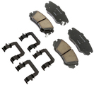 19428009 - : Ceramic Front Disc Brake Pad Kit with Clips for GM Image