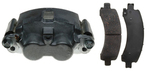 19306629 - : Rear Driver Side Disc Brake Caliper Assembly with Semi-Metallic Pads (Loaded Fleet), Remanufactured for GM Image