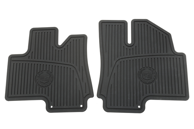 19172258 - Interior: Floor Mats, Front Premium All Weather, Ebony for GM Image