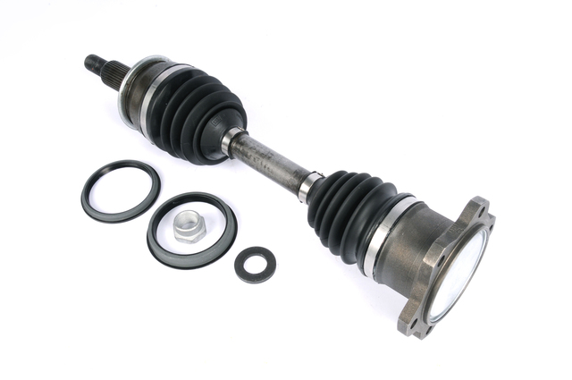 26062613 - Front Drive Axle: Axle Assembly for Cadillac: Escalade | Chevrolet: Blazer, C1500, C2500, C3500, K1500 Pickup, K2500 Pickup, K3500 Pickup, Suburban C1500, Suburban C2500, Suburban K1500, Suburban K2500, Tahoe | GMC: C1500 Pickup, C2500 Pickup, C3500 Pickup, K1500 Pickup, K2500 Pickup, K3500 Pickup, Suburban C1500, Suburban C2500, Suburban K1500, Suburban K2500, Yukon Image