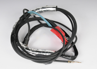 12157400 - Electrical: Positive Cable for Chevrolet: Blazer, C1500, C2500, C3500, C3500HD, K1500 Pickup, K2500 Pickup, K3500 Pickup, Suburban C1500, Suburban C2500, Suburban K1500, Suburban K2500, Tahoe | GMC: C1500 Pickup, C2500 Pickup, C3500 Pickup, C3500HD, K1500 Pickup, K2500 Pickup, K3500 Pickup, Suburban C1500, Suburban C2500, Suburban K1500, Suburban K2500, Yukon Image