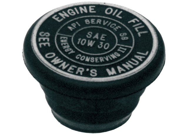 10110859 - Engine: Engine Oil Filler Cap for Chevrolet: Astro, C/K Pickup, C1500, C2500, C3500, G10, G20, G30, K1500 Pickup, K2500 Pickup, K3500 Pickup, Lumina, Monte Carlo, P20, P30, S10, S10 Blazer | GMC: C1500 Pickup, C2500 Pickup, C3500 Pickup, G1500, G2500, G3500, Jimmy S15, K1500 Pickup, K2500 Pickup, K3500 Pickup, P2500, P3500, S15, Safari, Savana 1500, Savana 3500, Suburban C2500, Syclone, Typhoon Image