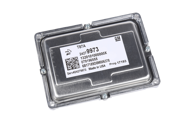 24279973 - Electrical: Trans Controller for Buick: Enclave, Regal Sportback, Regal TourX | Cadillac: ATS, CT6, CTS, Escalade, Escalade ESV | Chevrolet: Camaro, Colorado, Corvette, Equinox, Express 2500, Express 3500, Malibu, Silverado 1500, Silverado 2500 HD, Silverado 3500 HD, Traverse | GMC: Canyon, Savana 2500, Savana 3500, Sierra 1500, Sierra 2500 HD, Sierra 3500 HD, Terrain, Yukon XL Image