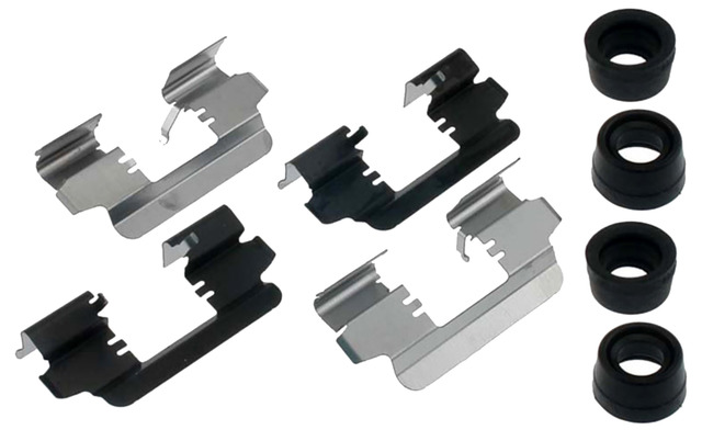 19264236 - : Rear Disc Brake Caliper Hardware Kit with Clips and Bushings for GM Image