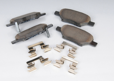25864605 - Brakes: Brake Pads for Chevrolet: Malibu | Pontiac: G6 | Saturn: Aura Image