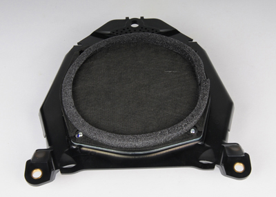 10371429 - Body: Rear Dr Speaker for Cadillac: Escalade, Escalade ESV, Escalade EXT | Chevrolet: Avalanche 1500, Avalanche 2500, Silverado 1500, Silverado 1500 Classic, Silverado 1500 HD, Silverado 1500 HD Classic, Silverado 2500, Silverado 2500 HD, Silverado 2500 HD Classic, Silverado 3500, Silverado 3500 Classic, Silverado 3500 HD, Suburban 1500, Suburban 2500, Tahoe | GMC: Sierra 1500, Sierra 1500 Classic, Sierra 1500 HD, Sierra 1500 HD Classic, Sierra 2500, Sierra 2500 HD, Sierra 2500 HD Classic, Sierra 3500, Sierra 3500 Classic, Sierra 3500 HD, Yukon, Yukon XL 1500, Yukon XL 2500 Image