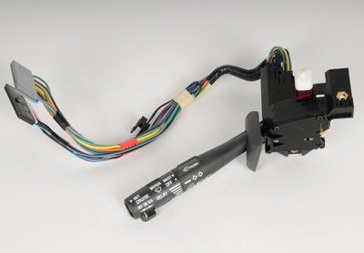 26100985 - Steering: Combo Switch for Cadillac: Escalade | Chevrolet: Astro, Blazer, C1500, C2500, C3500, C3500HD, Express 1500, Express 2500, Express 3500, K1500 Pickup, K2500 Pickup, K3500 Pickup, P30, S10, Suburban C1500, Suburban C2500, Suburban K1500, Suburban K2500, Tahoe | GMC: C1500 Pickup, C2500 Pickup, C3500 Pickup, C3500HD, Jimmy, K1500 Pickup, K2500 Pickup, K3500 Pickup, P3500, Safari, Savana 1500, Savana 2500, Savana 3500, Sonoma, Suburban C1500, Suburban C2500, Suburban K1500, Suburban K2500, Yukon | Oldsmobile: Bravada Image