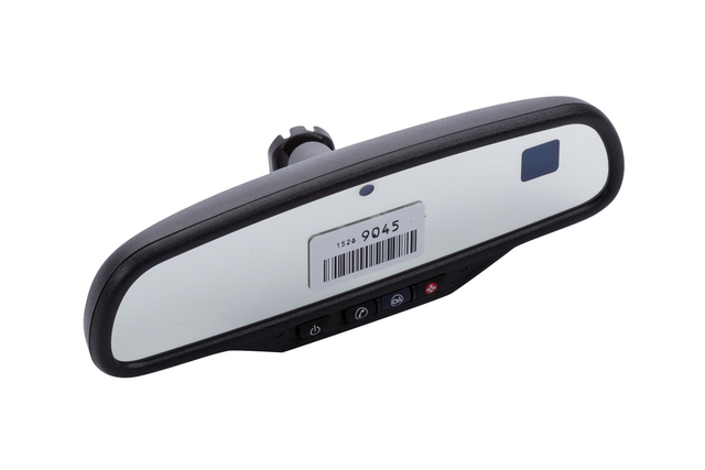 15269045 - Body: Mirror Inside for Buick: Rainier, Skylark | Chevrolet: Colorado, Equinox, Express 1500, Express 2500, Express 3500, Silverado 1500, Silverado 1500 HD, Silverado 2500, Silverado 2500 HD, Silverado 3500, Trailblazer, Trailblazer EXT | GMC: Canyon, Envoy, Envoy XL, Envoy XUV, Savana 1500, Savana 2500, Savana 3500, Sierra 1500, Sierra 1500 HD, Sierra 2500, Sierra 2500 HD, Sierra 3500 | Hummer: H3, H3T | Oldsmobile: Bravada | Pontiac: Grand Am, Torrent | Saturn: Vue Image