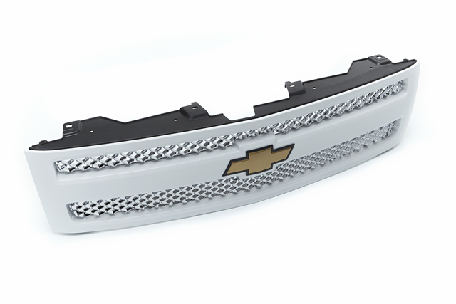 22767482 - Exterior: Exterior Trim, Grille Package for Chevrolet: Silverado 1500, Silverado 1500 Classic, Silverado 1500 HD Classic, Silverado 2500 HD, Silverado 2500 HD Classic, Silverado 3500 Classic, Silverado 3500 HD Image