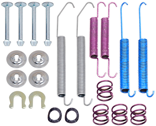 18034979 - : Rear Drum Brake Spring Kit with Springs, Pins, Retainers, and Washers for GM Image