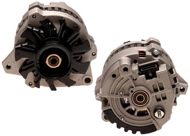 10463104 - Electrical: Alternator Assembly for Chevrolet: Astro, C1500, C2500, C3500, Camaro, G10, G20, G30, K1500 Pickup, K2500 Pickup, K3500 Pickup, P20, P30 | GMC: C1500 Pickup, C2500 Pickup, C3500 Pickup, G1500, G2500, G3500, K1500 Pickup, K2500 Pickup, K3500 Pickup, P2500, P3500, Safari | Pontiac: Firebird Image