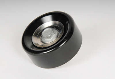 12611935 - Cooling System: Idler Pulley for Buick: Lucerne, Terraza | Chevrolet: Express 2500, Express 3500, Express 4500, Impala, Malibu, Monte Carlo, Silverado 2500 HD, Silverado 3500 HD, Uplander | GMC: Savana 2500, Savana 3500, Savana 4500, Sierra 2500 HD, Sierra 3500 HD | Pontiac: G6, Montana | Saturn: Aura, Relay, Vue Image