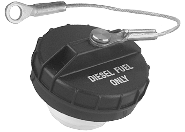 15996393 - Fuel System: Fuel Tank Cap for Buick: Century, Electra, LeSabre | Cadillac: DeVille, Fleetwood | Chevrolet: Blazer, C/K Pickup, C1500, C2500, C3500, Celebrity, Chevette, Express 2500, Express 3500, G20, G30, K1500 Pickup, K2500 Pickup, K3500 Pickup, P20, P30, R10, R20, R2500, R30, R3500, S10, S10 Blazer, Suburban C10, Suburban C1500, Suburban C20, Suburban C2500, Suburban K10, Suburban K1500, Suburban K20, Suburban K2500, Suburban R10, Suburban R1500, Suburban R20, Suburban R2500, Suburban V10, Suburban V1500, Suburban V20, Suburban V2500, Tahoe, V10, V20, V30, V3500 | GMC: C1500 Pickup, C2500 Pickup, C3500 Pickup, G2500, G3500, Jimmy S15, K1500 Pickup, K2500 Pickup, K3500 Pickup, P2500, P3500, R1500 Pickup, R2500 Pickup, R3500 Pickup, S15, Savana 2500, Savana 3500, Suburban C1500, Suburban C2500, Suburban K1500, Suburban K2500, Suburban R1500, Suburban R2500, V1500, V1500 Suburban, V2500, V2500 Suburban, V3500, Yukon | Oldsmobile: 98, Cutlass Ciera | Pontiac: 6000, Parisienne Image