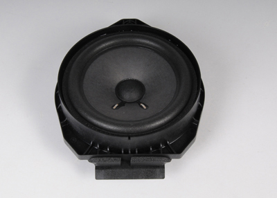 15905042 - Body: Front Dr Speaker for Cadillac: Escalade, Escalade ESV, Escalade EXT | Chevrolet: Avalanche, Silverado 1500, Silverado 2500 HD, Silverado 3500 HD, Suburban 1500, Suburban 2500, Tahoe | GMC: Sierra 1500, Sierra 2500 HD, Sierra 3500 HD, Yukon, Yukon XL 1500, Yukon XL 2500 Image