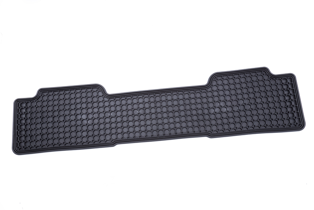 12498631 - Interior: Floor Mats, All-Weather, Rear for Chevrolet: Silverado 1500, Silverado 1500 Classic, Suburban 1500, Suburban 2500, Tahoe | GMC: Yukon, Yukon XL 1500, Yukon XL 2500 Image