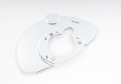 25918337 - Brakes: Splash Shield for Cadillac: Escalade, Escalade ESV, Escalade EXT | Chevrolet: Avalanche, Express 1500, Express 2500, Express 3500, Silverado 1500, Suburban 1500, Tahoe | GMC: Savana 1500, Savana 2500, Savana 3500, Sierra 1500, Yukon, Yukon XL 1500 Image