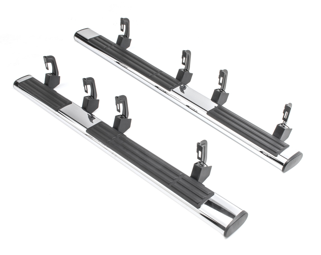 20990097 - Body: Assist Steps, 6in Oval Chrome for Chevrolet: Silverado 1500, Silverado 2500 HD, Silverado 3500 HD | GMC: Sierra 1500, Sierra 2500 HD, Sierra 3500 HD Image