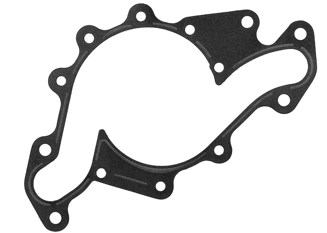 12553488 - Cooling System: Water Pump Gasket for Chevrolet: Blazer, C1500, C2500, C3500, C3500HD, Express 2500, Express 3500, G20, G30, K1500 Pickup, K2500 Pickup, K3500 Pickup, P30, Suburban C1500, Suburban C2500, Suburban K1500, Suburban K2500, Tahoe | GMC: C1500 Pickup, C2500 Pickup, C3500 Pickup, C3500HD, G2500, G3500, K1500 Pickup, K2500 Pickup, K3500 Pickup, P3500, Savana 2500, Savana 3500, Suburban C1500, Suburban C2500, Suburban K1500, Suburban K2500, Yukon Image