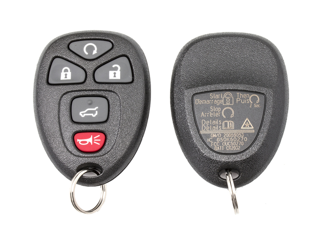 19154444 - Security: Remote Start - W/O Power Lift-Gate for Chevrolet: Suburban 1500, Suburban 2500, Tahoe | GMC: Yukon, Yukon XL 1500, Yukon XL 2500 Image
