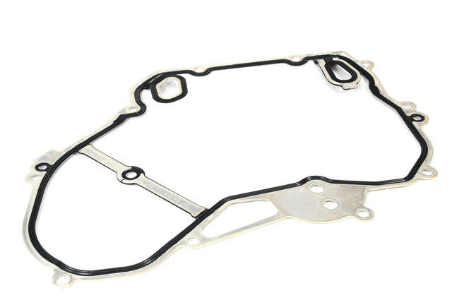 24435052 - Engine: Cover Assembly Gasket for Buick: LaCrosse, Regal, Verano | Chevrolet: Captiva Sport, Cavalier, Classic, Cobalt, Equinox, HHR, Impala, Malibu | GMC: Terrain | Oldsmobile: Alero | Pontiac: G5, G6, Grand Am, Solstice, Sunfire | Saturn: Aura, Ion, L100, L200, L300, LS, LS1, LW1, LW200, Sky, Vue Image