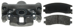 19322743 - : Rear Passenger Side Disc Brake Caliper Assembly with Semi-Metallic Pads (Loaded Police), Remanufactured for GM Image