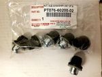PT0766020002 - Wheels: Wheel Lug Nuts, Black PVD for Toyota Image