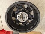 PTR5689210F2 - : TRD Pro Wheel, Cast Aluminum, One Piece, Flat Black 17x7 for Toyota Image