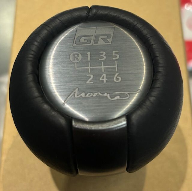 morio Genuine Toyota GR Corolla Morizo Shift Knob part# PTR57