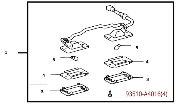 8127195709 - Electrical: Lens for Toyota: Highlander Image