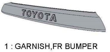 2014-2019 4Runner TRD Pro Grille Trim | Ourisman Toyota Parts