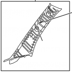 622200C050B0 - Body: Windshield Pillar Trim for Toyota: Sequoia, Tundra Image