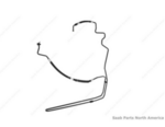 32021980 - : Power Steering Pressure Hose for Saab: 9-3 Image
