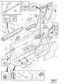 39878917 - : Door Trim Panel Cover for Volvo: C70 Image