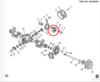 19208897 - Universals &amp; Rear Axle: Differential for Saab: 9-7x Image