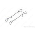 32020901 - : PAD SPRING CLIP for Saab Image