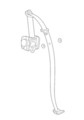 93185669 - : Outer Seat Belt Assembly for Saab: 9-3, 9-3X Image